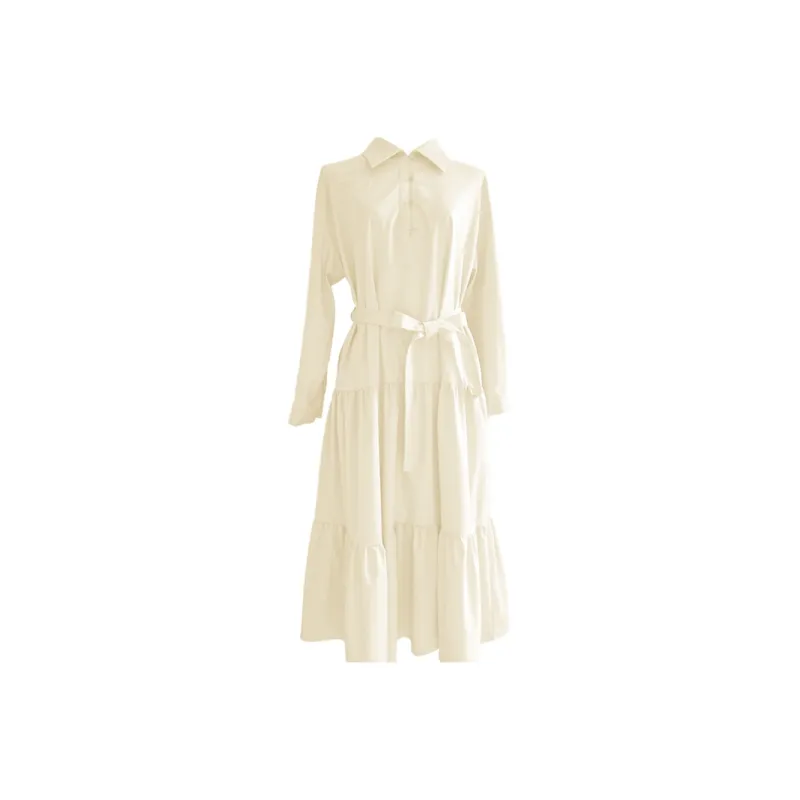 Dajia Poetry Long Sleeved Dress Women's-4
