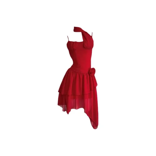 Incolore Slip Dress Women's Red