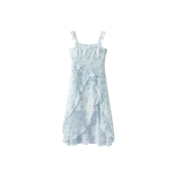 SEM/R Sleeveless Dress Women's Light Blue