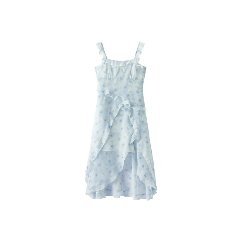 SEM/R Sleeveless Dress Women's Light Blue-0
