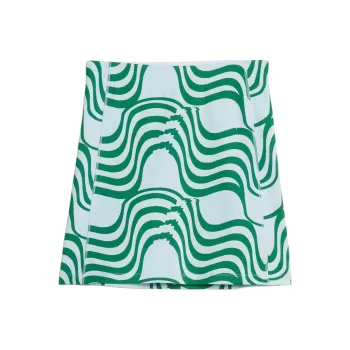 PUMA Casual Short Skirts Women's Green
