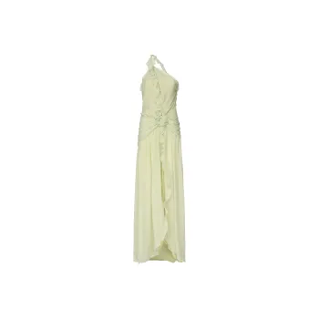 Blumarine Georgette Maxi Dress