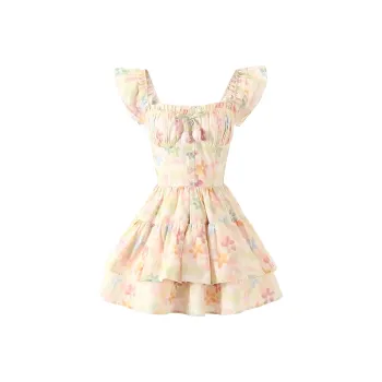POPO.INFO Slip Dress Women's Light Pink