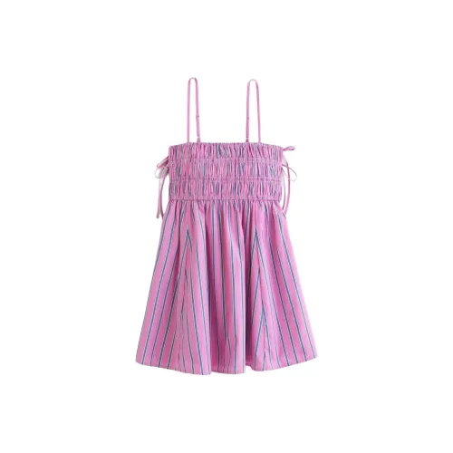 Abercrombie＆Fitch Slip Dress Women's Bright Pink