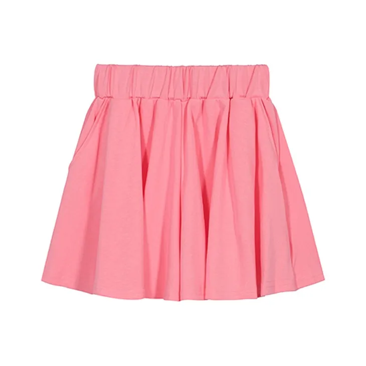 ETSE Casual Short Skirts Women's Pink-0