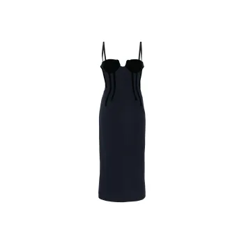 SportMax Anemone Straight Hem Sleeveless Dress