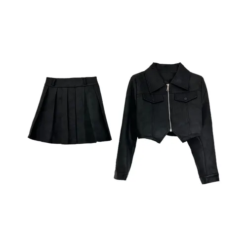 Icicofficial Two Piece Skirt Sets Women's