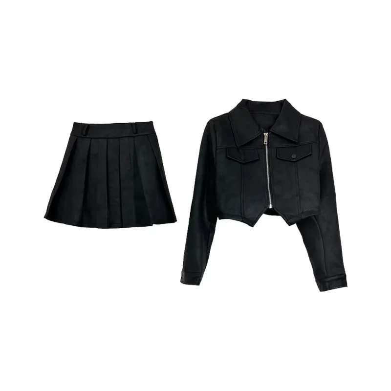 Icicofficial Two Piece Skirt Sets Women's-0