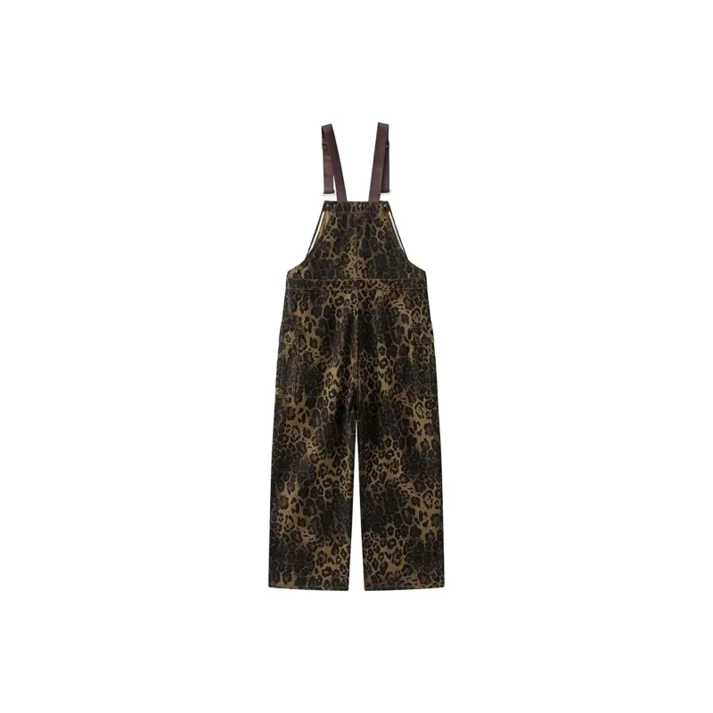 TELENT Overalls Unisex Leopard Print-1