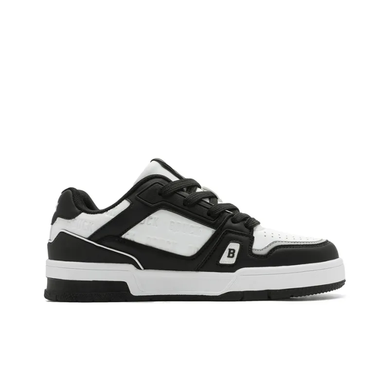 B.Duck Summer Citywalk Collection Skateboard Shoes Unisex Low Top White Gray/Beige Brown/Black White-14