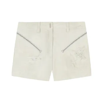Givenchy Denim Shorts Women's White