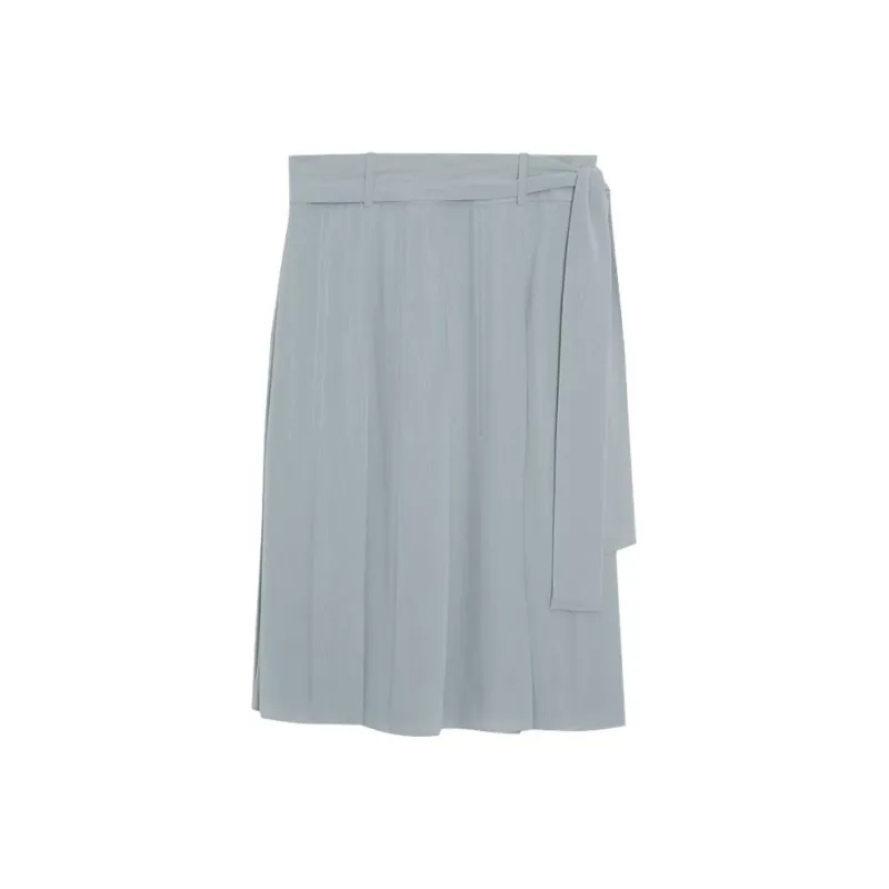 Burberry Casual Long Skirts Women's Dark Elegance Blue-0