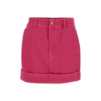 Jacquemus Folded hem Straight Mini skirt