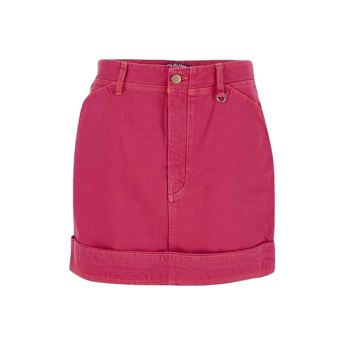 Jacquemus Folded hem Straight Mini skirt-0