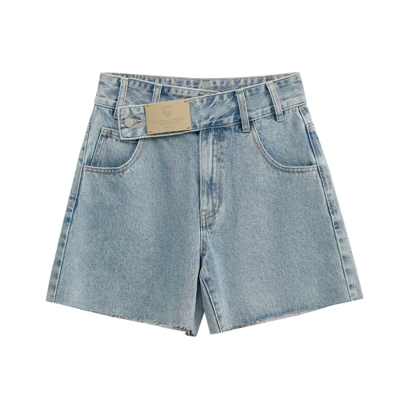 AMII Denim Shorts Women's Denim Blue-0