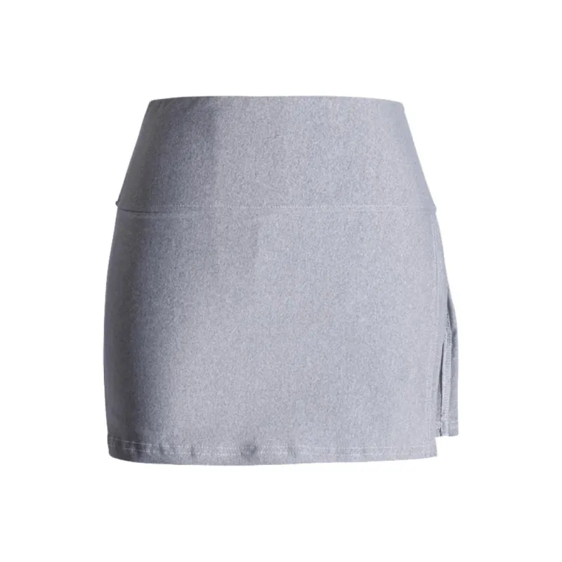 ZNZX Casual Short Skirts Women's Effortless Gray-0