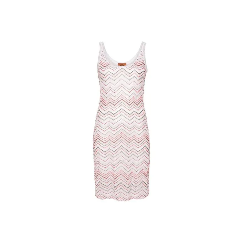 MISSONI Zigzag woven Sequinned Mini Dress-0