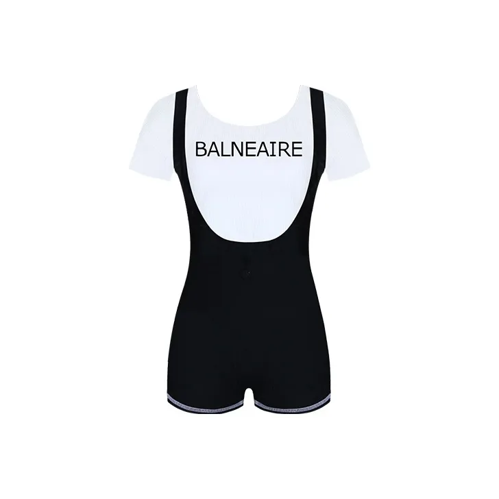 BALNEAIRE Little Black Dress One-Piece Swimsuits Women's Black-0
