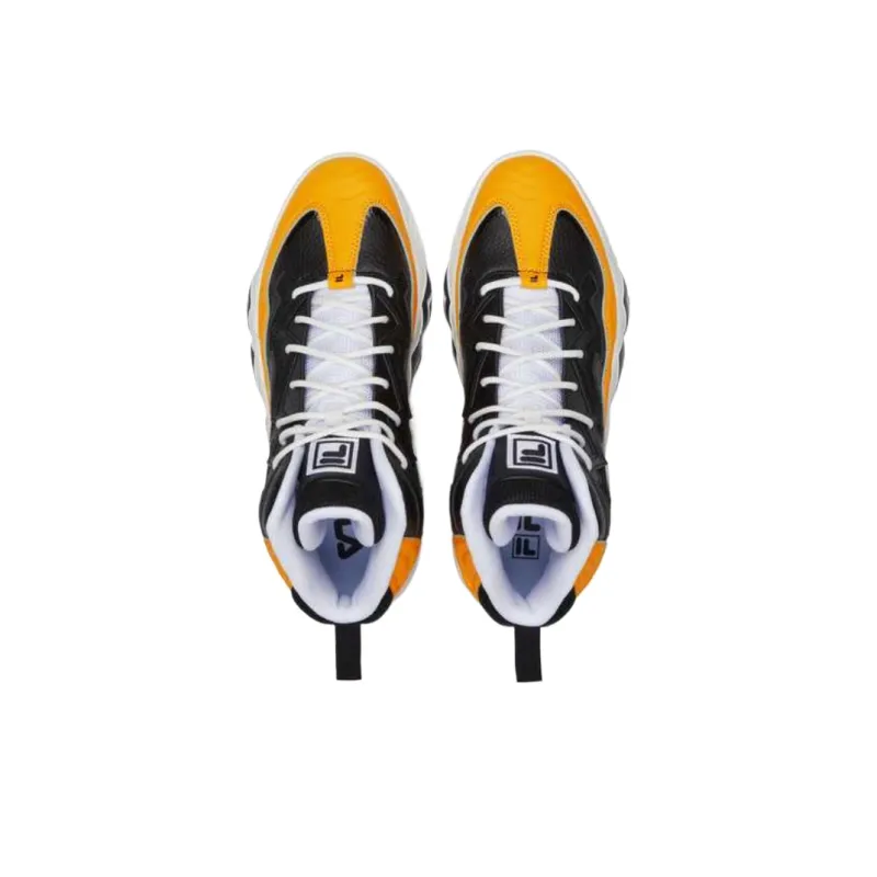 FILA MB Free Guard High Top Basketball Shoes Men's Yellow-2