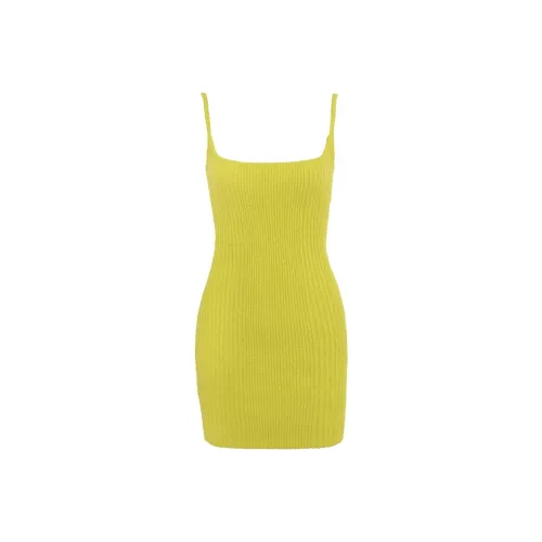 HOUSE OF CB NERI Slip Dress Women's LIME/Lemon
