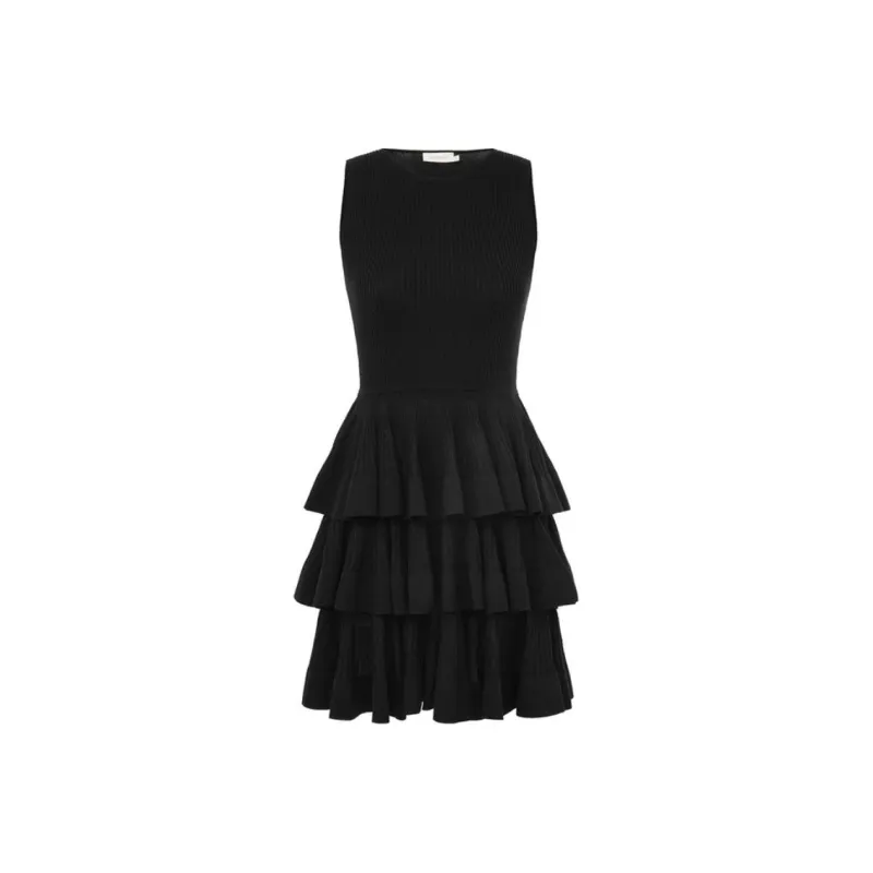 Zimmermann Illustration Ruffled Dress-0