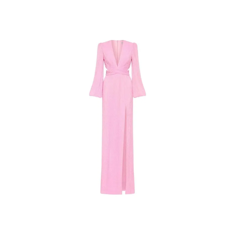 Rebecca Vallance Amal Cut-out Gown-0