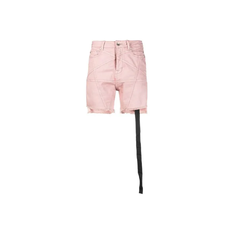 Rick Owens DRKSHDW Denim Bermuda Shorts-0