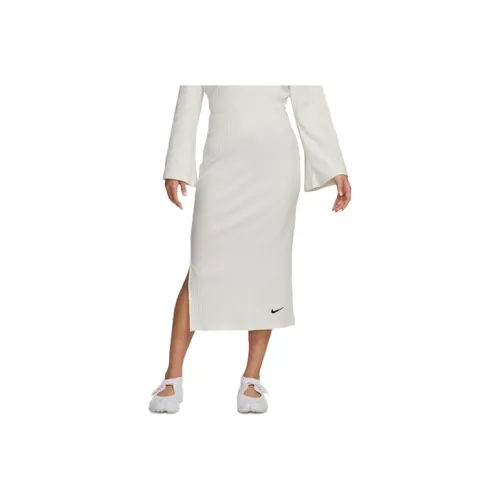 Nike Casual Long Skirts Women's Sail White