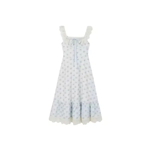 JOSR Slip Dresses Women's Blue