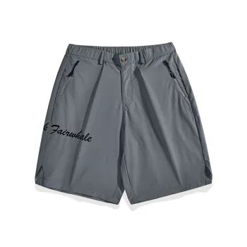 FAIRWHALE Casual Shorts Men Dark Gray