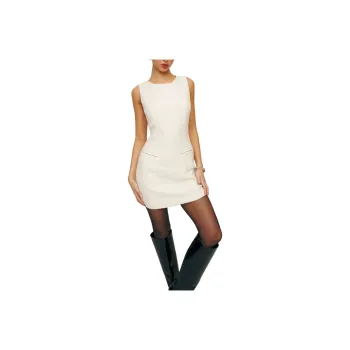 REFORMATION Citron Dress Sleeveless Dress Women's White