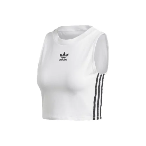 Adidas Originals Spice Girls Series Sleeveless Sports Shirts Women's White