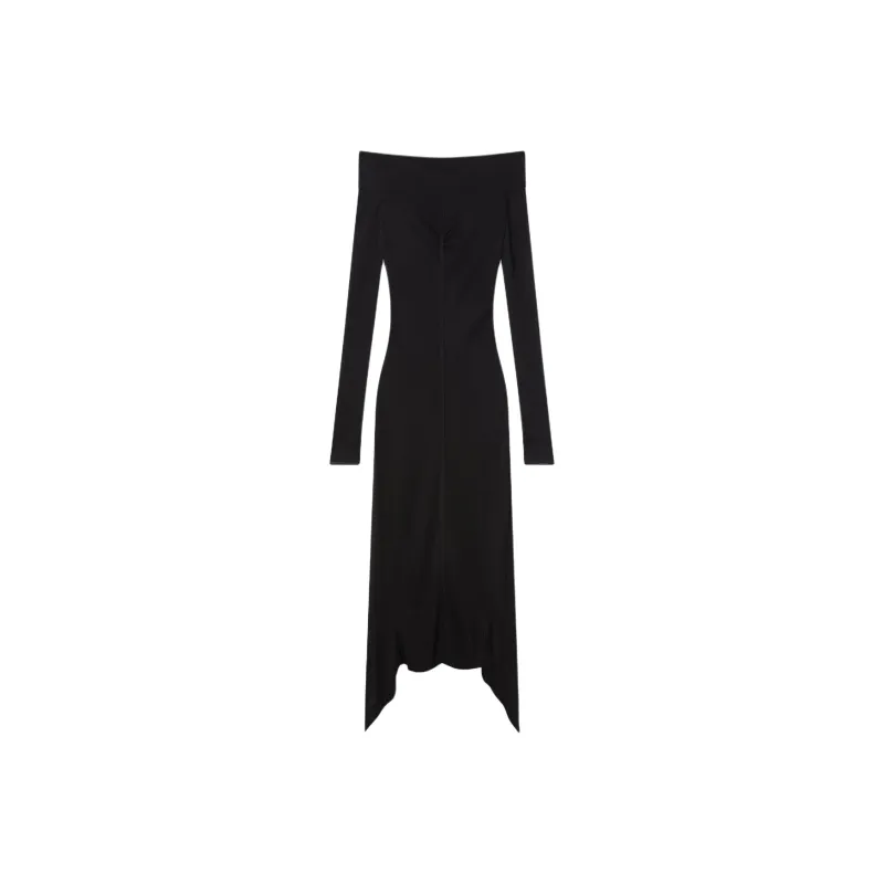 Stella McCartney Long-Sleeved Dresses Women's Black-0