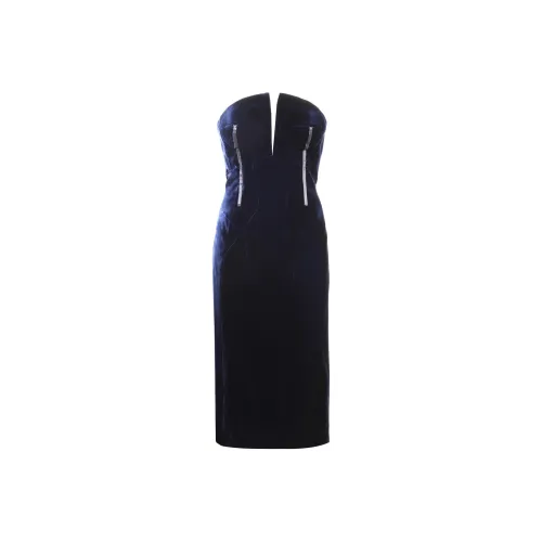 TOM FORD Velvet Strapless Evening Dress