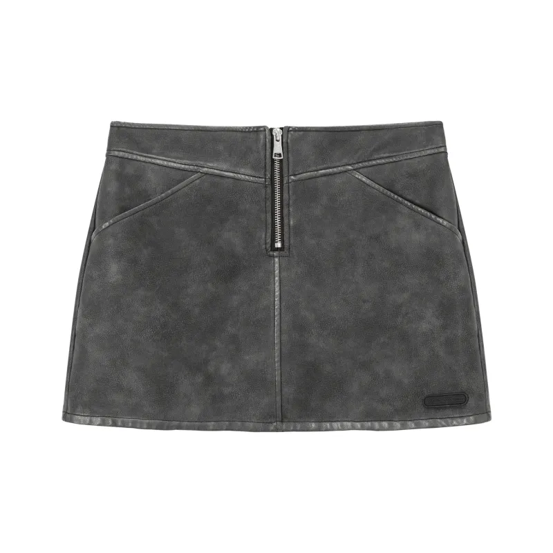 CHUU Casual Short Skirts Women's Black-0