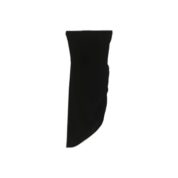 NORMA KAMALI Side drape Strapless Mini Dress