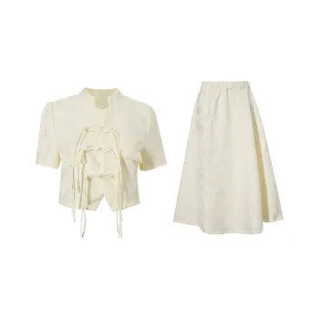 AURORA MUSE Skirt Set Women's Beige