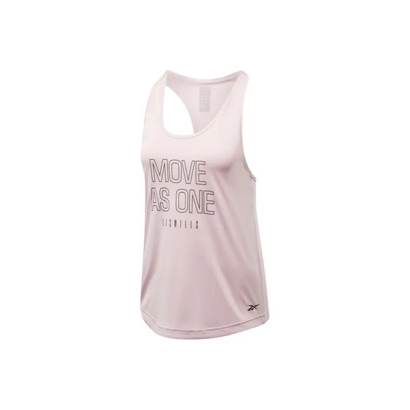 Reebok Sleeveless Sports Shirts Women's GP6516 Pink-0