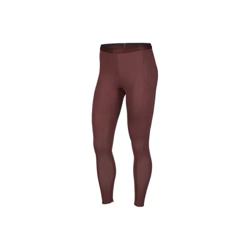 Nike Dri Fit Sports Pants Women's Dark Burgundy