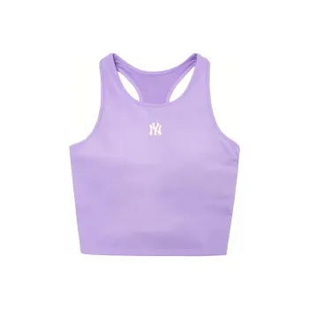 MLB New York Yankees Sleeveless Sports Shirts Women's Purple