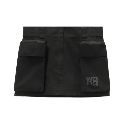 Alexander Wang Balenciaga Logo Printed Cargo Mini Shirt