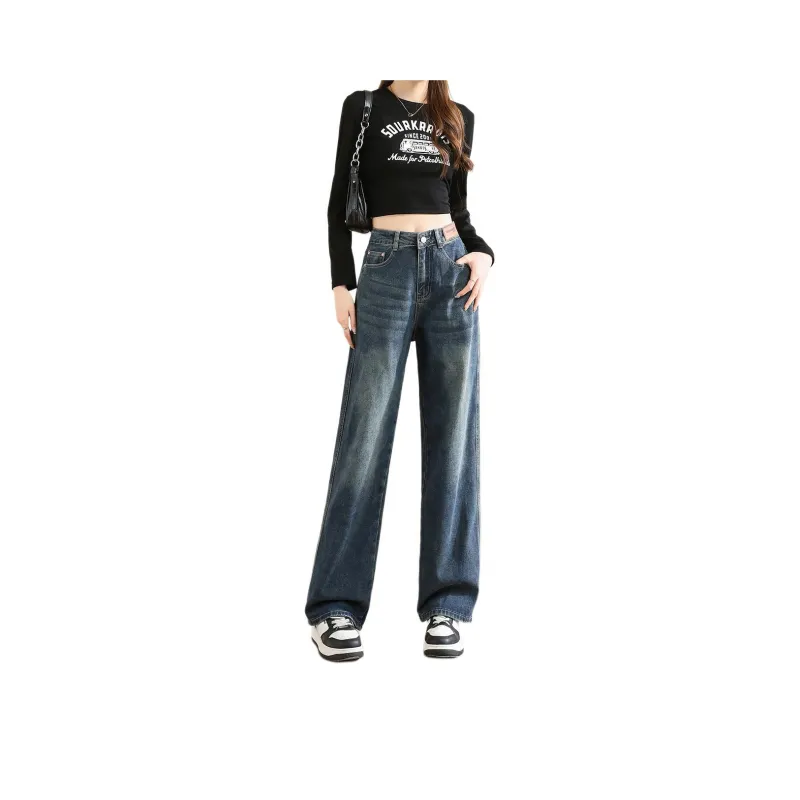 JEANSWEST Jeans Women's Vintage Blue-0