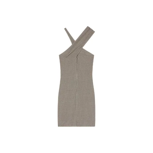 COURREGES Criss cross Jersey Mini Dress
