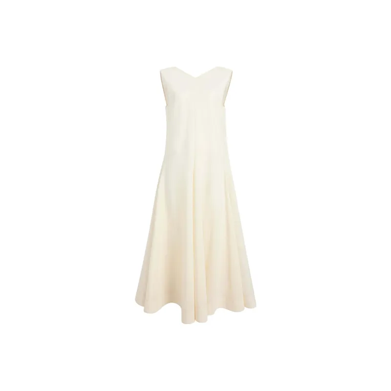 KHAITE Mellie Midi Dress-0