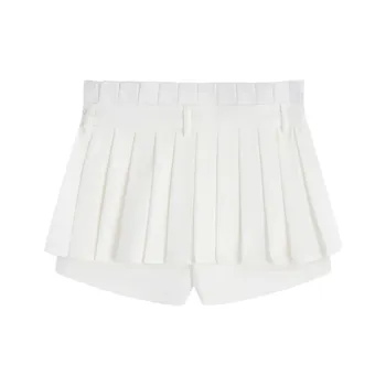 KING PRINCE Casual Short Skirts Women's White