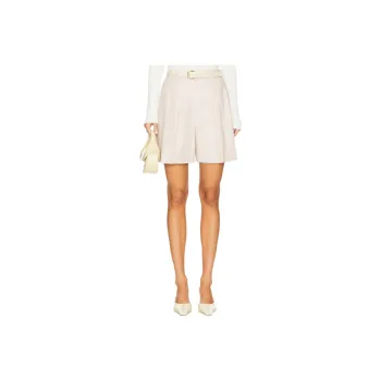 THEORY Casual Shorts Women's Light Pink