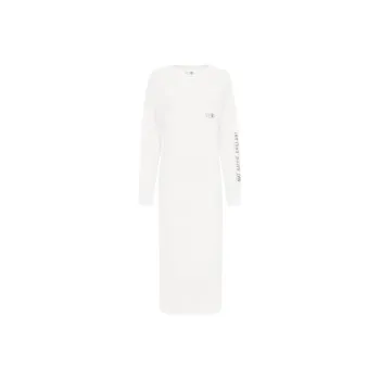 MM6 Maison Margiela Numbers motif Cotton Mesh Dress