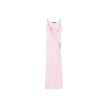 VERSACE Safety Pin Sleeveless Dress