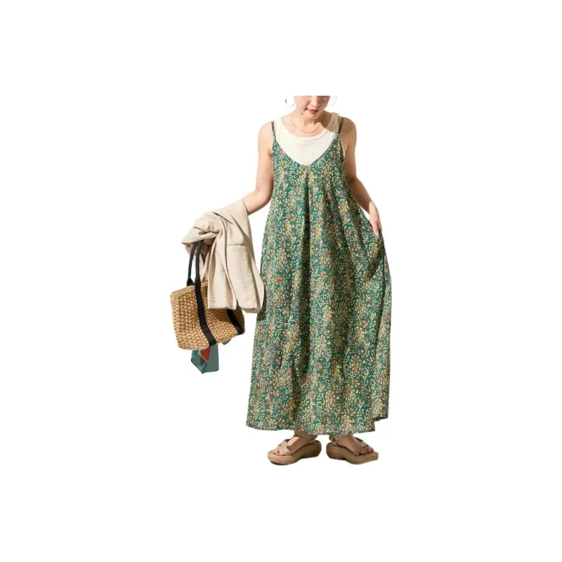 FREAK'S STORE Slip Dress Women's Green-0