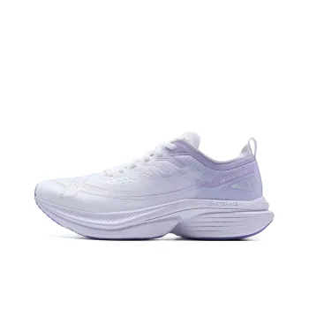 XTEP Cushioning Lightweight Slip Resistant Low Top Training Running Shoes Women's White Purple